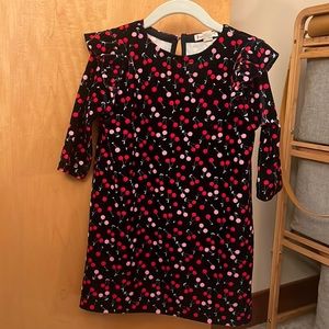 Crewcuts cherry print dress size 4